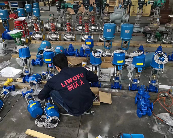 氣動(dòng)調(diào)節(jié)閥車間展示 氣動(dòng)調(diào)節(jié)閥車間展示