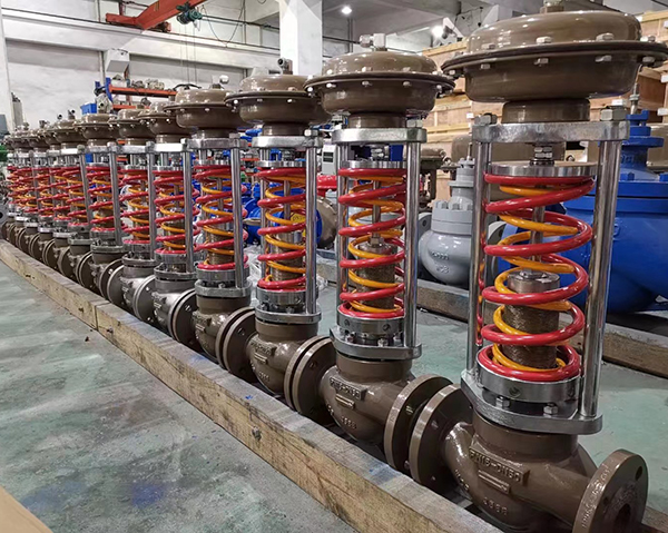 氣動(dòng)調(diào)節(jié)閥廠家車間展示