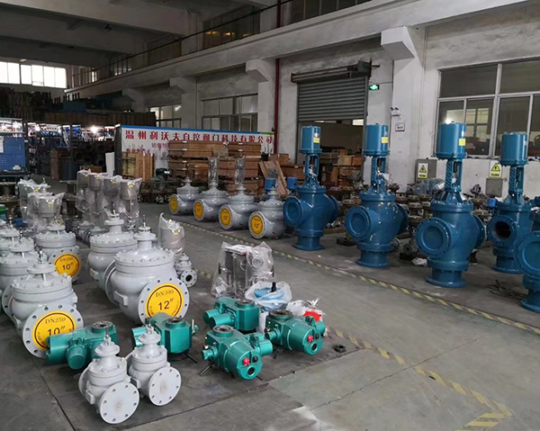 電動調節(jié)閥廠家車間展示